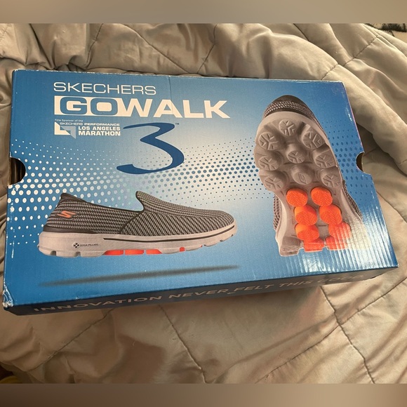 Skechers Go Walk 3 9.5 Mens - Khaki - Picture 2 of 12